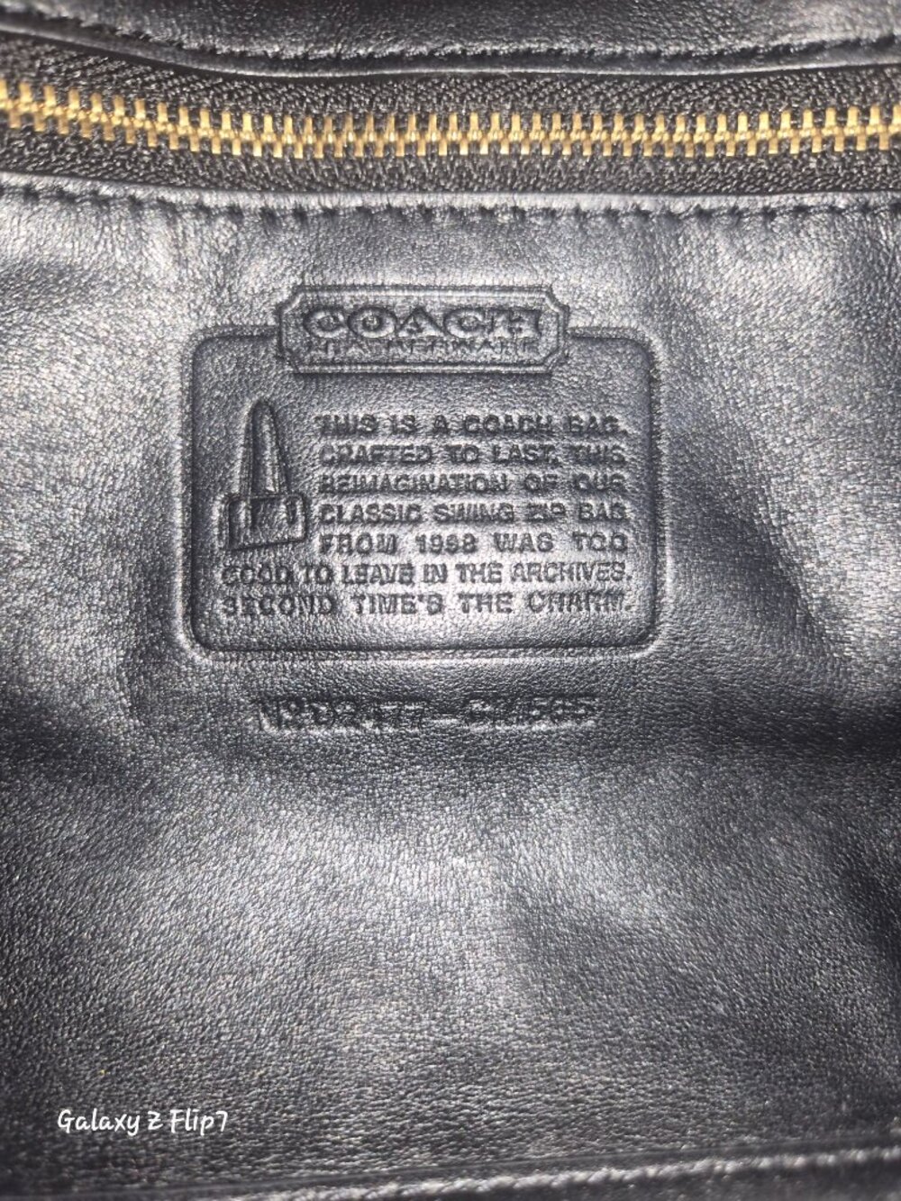 Coach swing zip - Picture 5 of 5